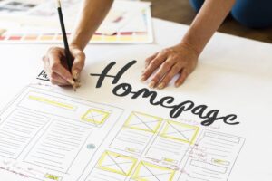 Homepage E-Commerce