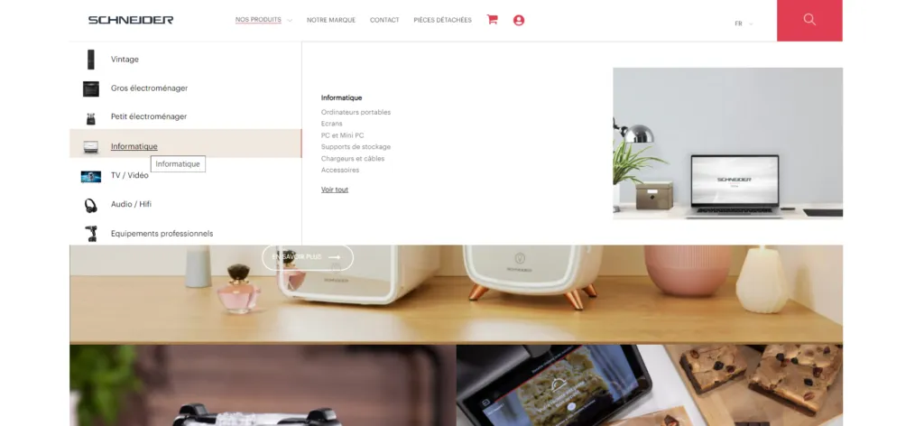 Exemple Arborescence Web Schneider