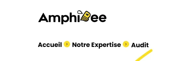 Fil d'Ariane AmphiBee jusqu'à page Audit