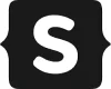 Logo de Statamic en noir